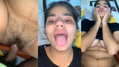 tamil girlfriend in OYO Fucking