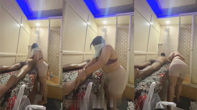 Chubby Bra Spa Babe – Full Naked Pound Customer Exposed