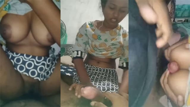 Lankan GF Big Boobs – Hard Titjob Viral