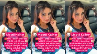 Meetii Kalher New Blowjob – Fucking With African Black Guy Video