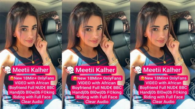 Meetii Kalher New Blowjob – Fucking With African Black Guy Video