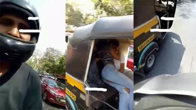 Traffic Jam Chudai – Auto Ladki Hard Exposed