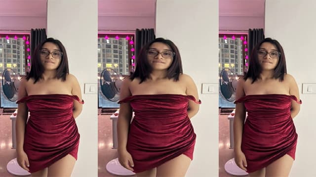 Horny Indian Girlfriend Hard Standing Riding MMS