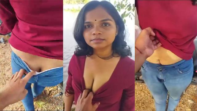 Young Girlfriend Outdoor Fun With Boyfriend Mms Viral HD