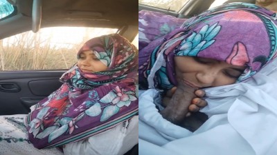 Muslim Girl Lovely – Blowjob On The Car Online