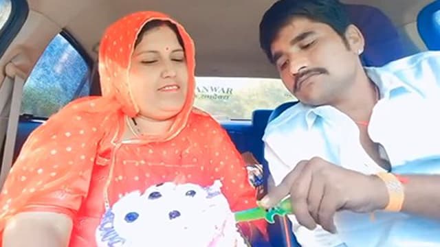 Desi Couple Anniversary Romance Fucking
