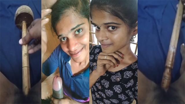 Mallu Teen Babe Bj & Fucking Pussy Stick And A Brush