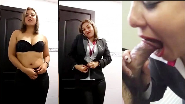 HR Manager Wild Affair CEO Office Blowjob Session